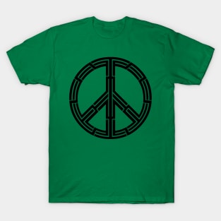 Tribal Peace Sign T-Shirt